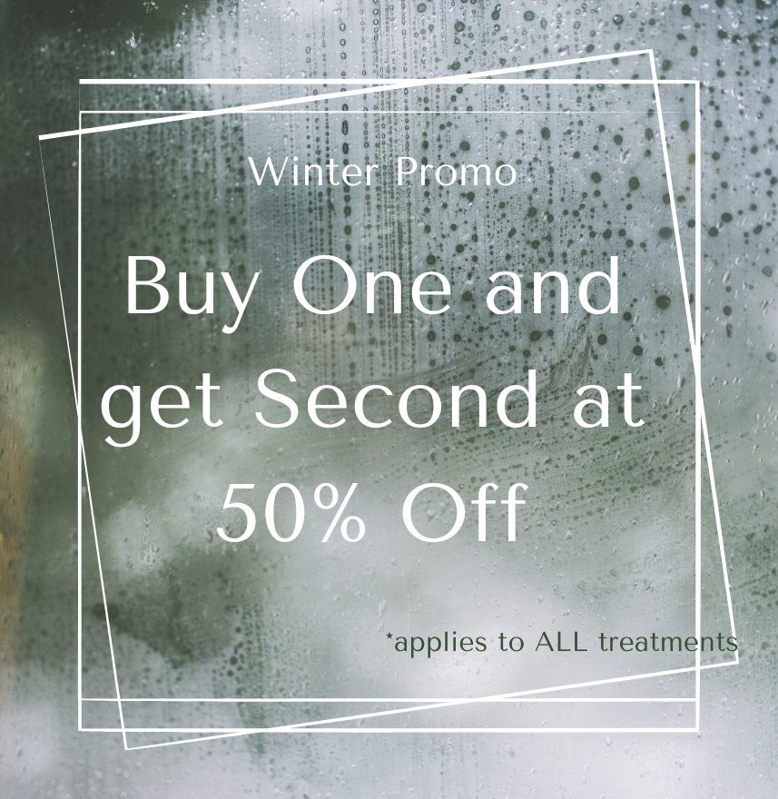 Winter Promo - Buy 1 and get 2nd 50%